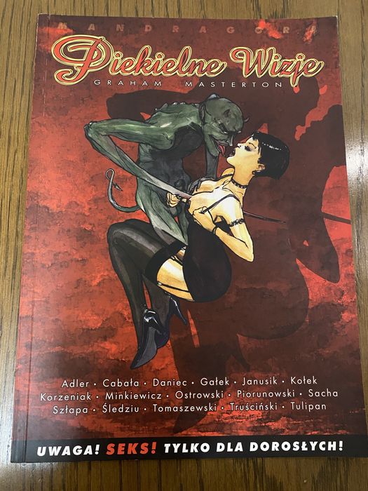 Piekielne wizje 2003 Graham Masterton wydanie 1 komiks