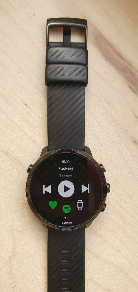 Suunto 7 com wear OS, Spotify, Mapas, Google assistant,  cabo de carre