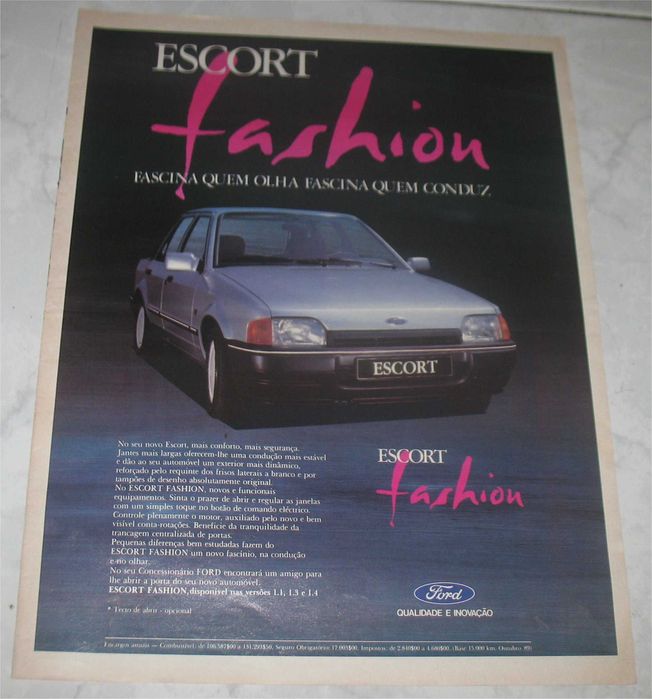 Poster - Ford Escort Fashion