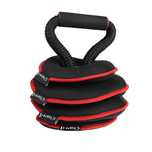 krm20 kettlebell regulowany miękki 20 lbs hms