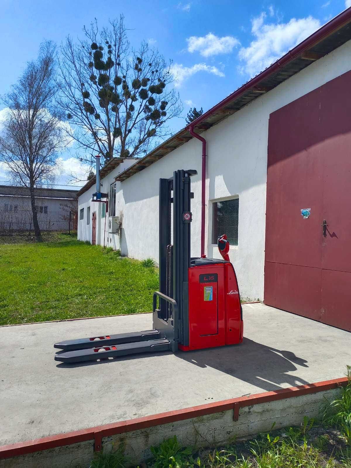 Штабелер електричний навантажувач 1176 Linde L16  1,6т 470 см 2019