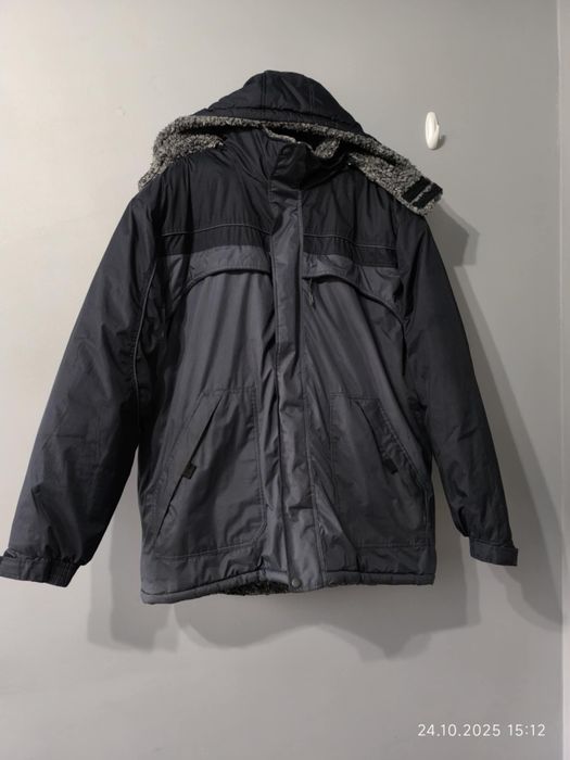 Kurtka zimowa 2xl XXL gruba ciepła odpinany kaptur