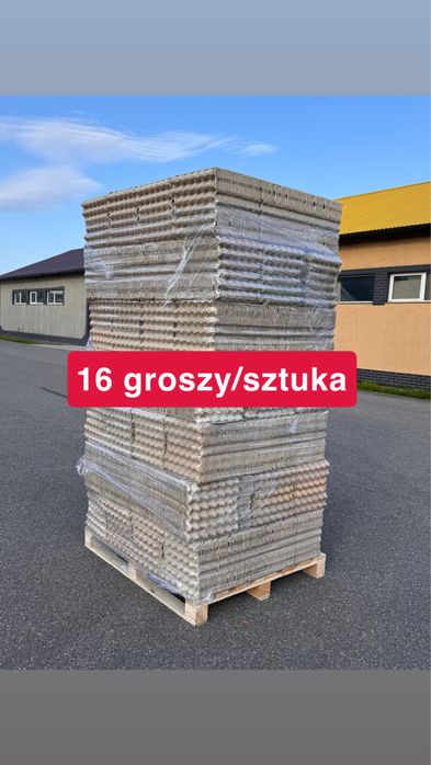 Wytłaczanki 4200 szt.paleta,na 30 sztuk jaj,wysyłka ,jak nowe,czyste