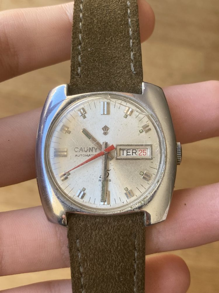 Cauny Automatico 25 rubis RARO