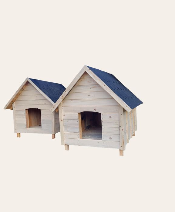 Buda dla psa ocieplana solidna nowa każdy wymiar Owczarek