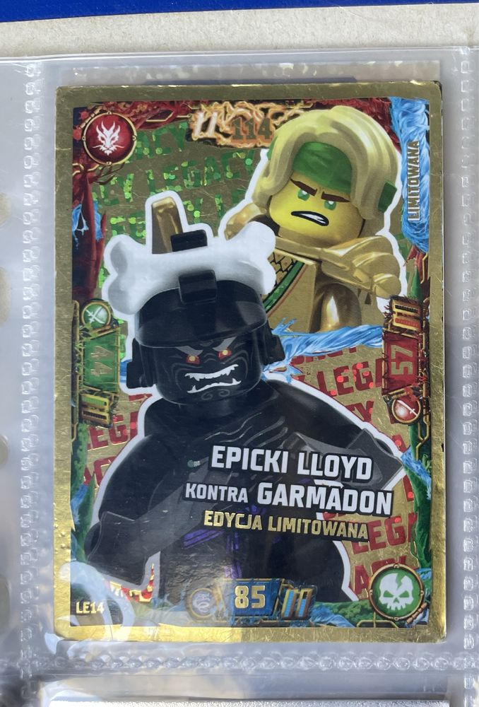 Karty Lego Ninjago Tcg7 Seria 7 28 kart