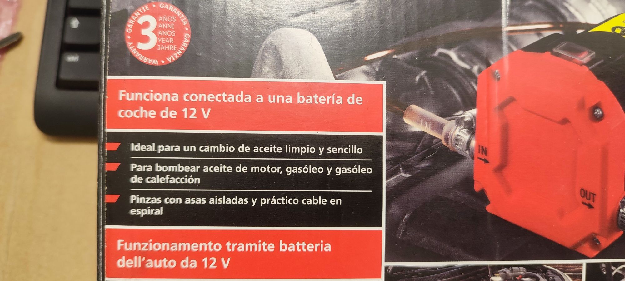 Bomba Motor remoção óleo carro 12V