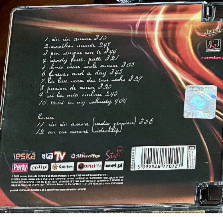 Płyta CD Cin Cin Amore Stefano Terrazzino