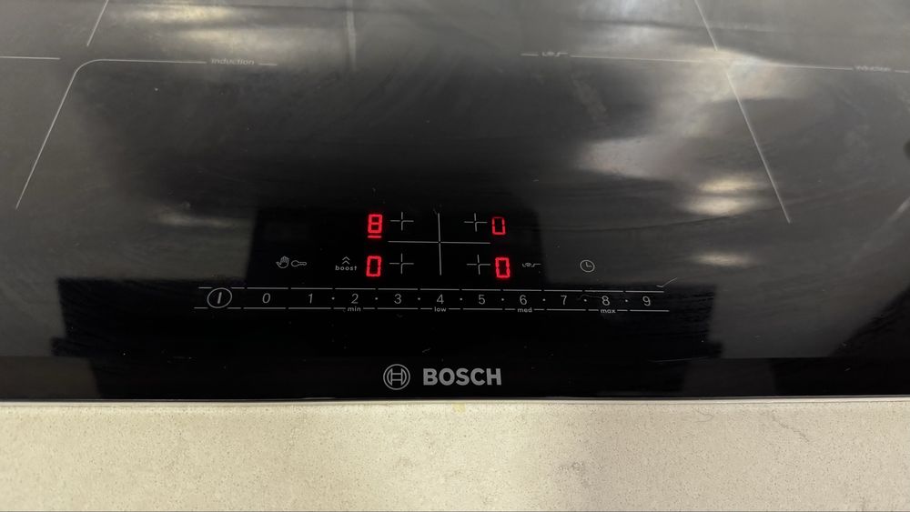 Placa de indução + exaustor Bosch