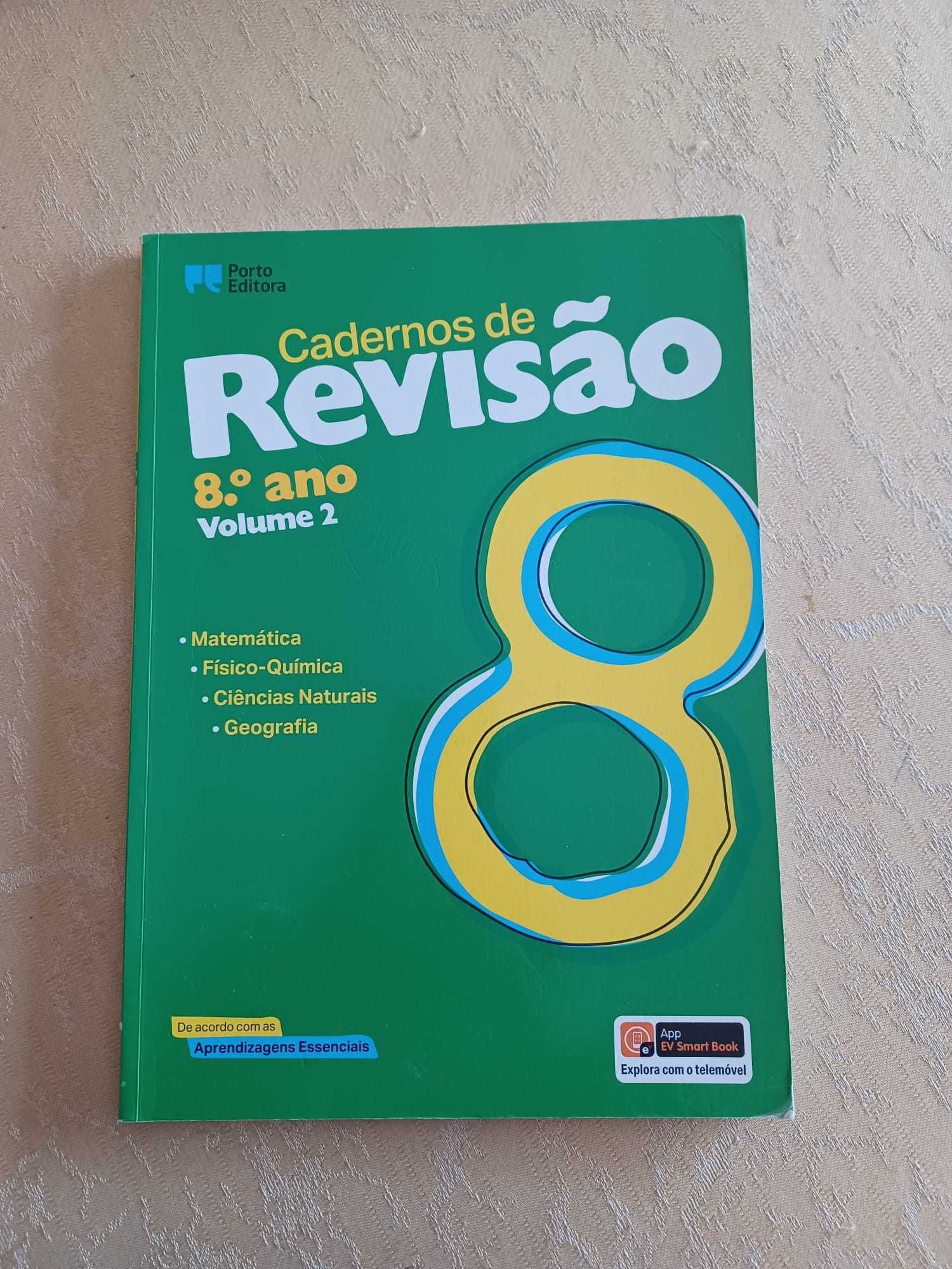 Cadernos de Revisão - 8.º Ano - Volume 2 (NOVO)