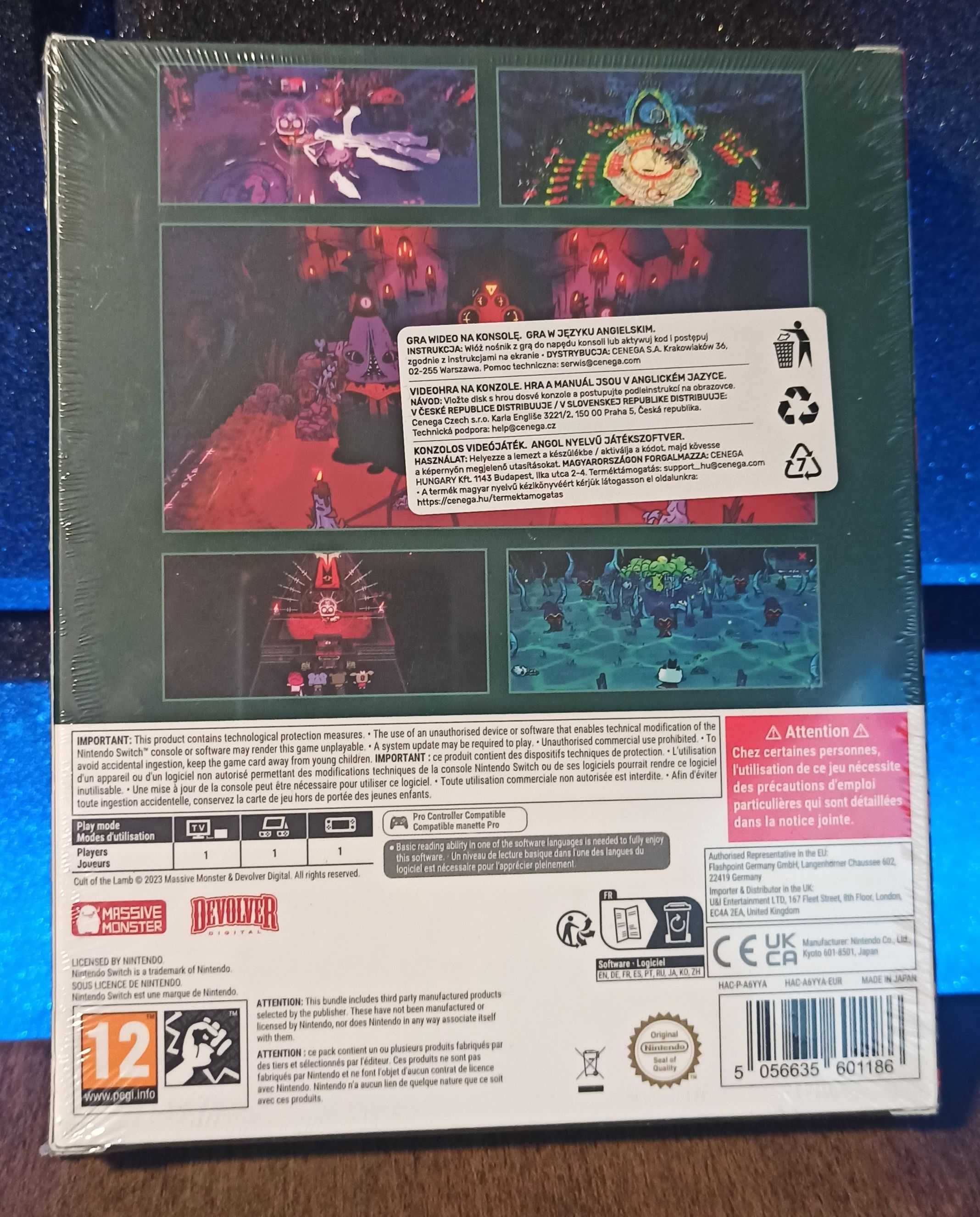 Cult of the Lamb Deluxe Edition Nintendo Switch - świetna edycja!