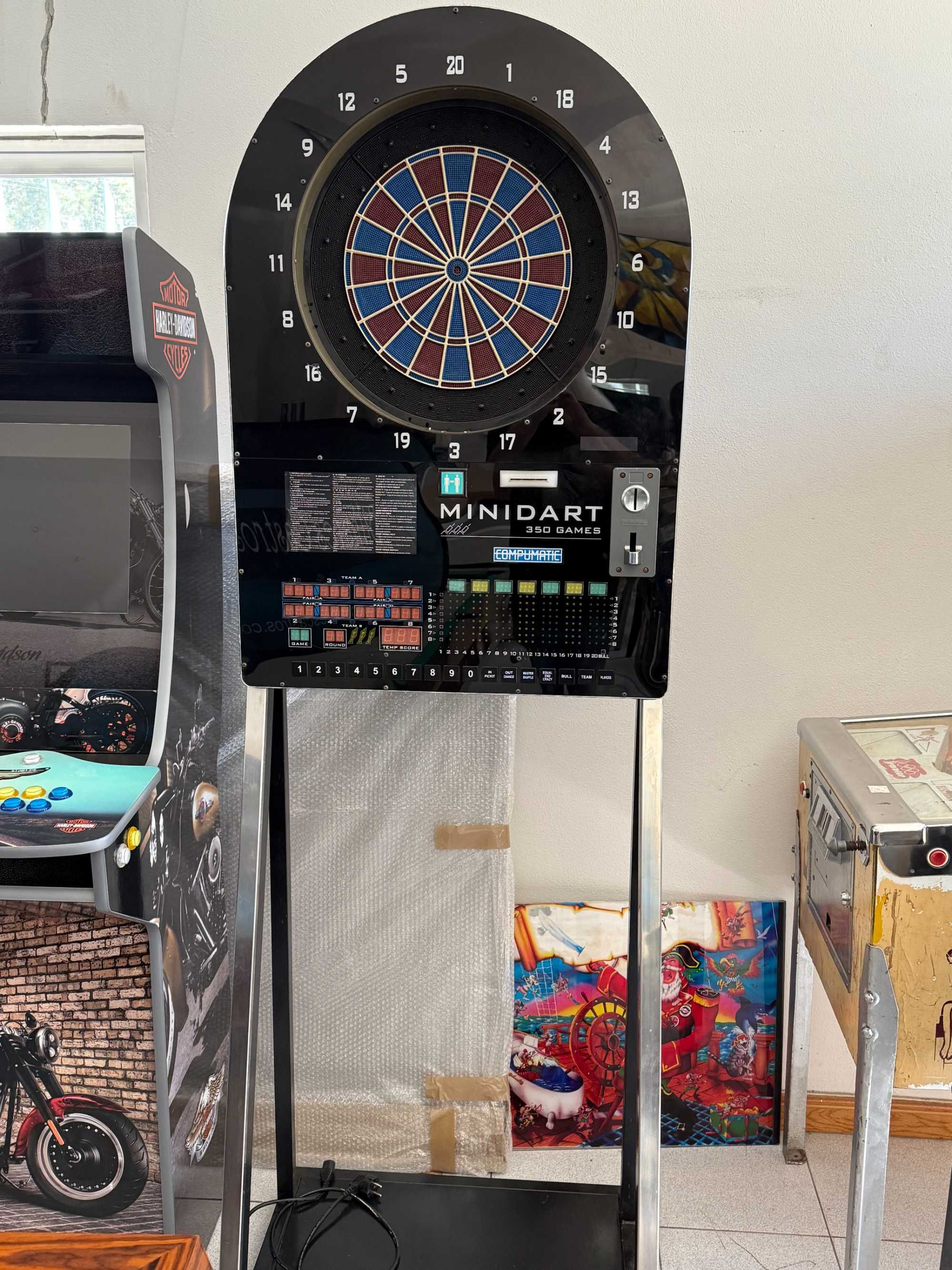 Máquina de setas / Dardos Compumatic – Último modelo!