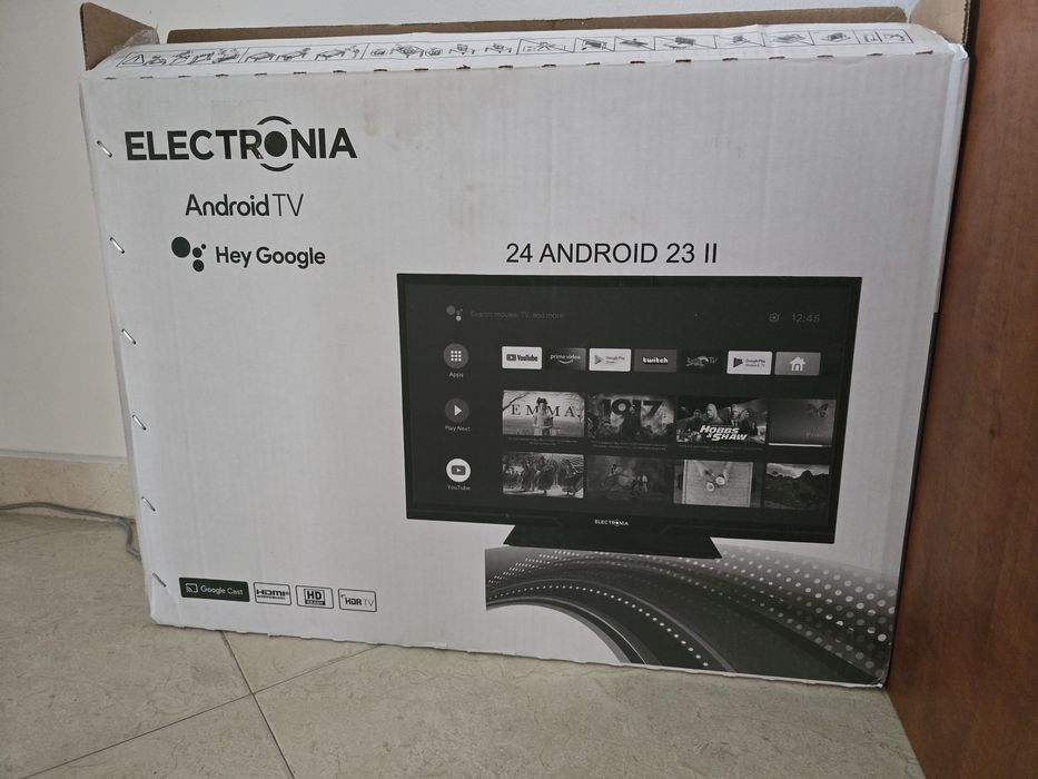 TV 24" SmartTV Android como nova