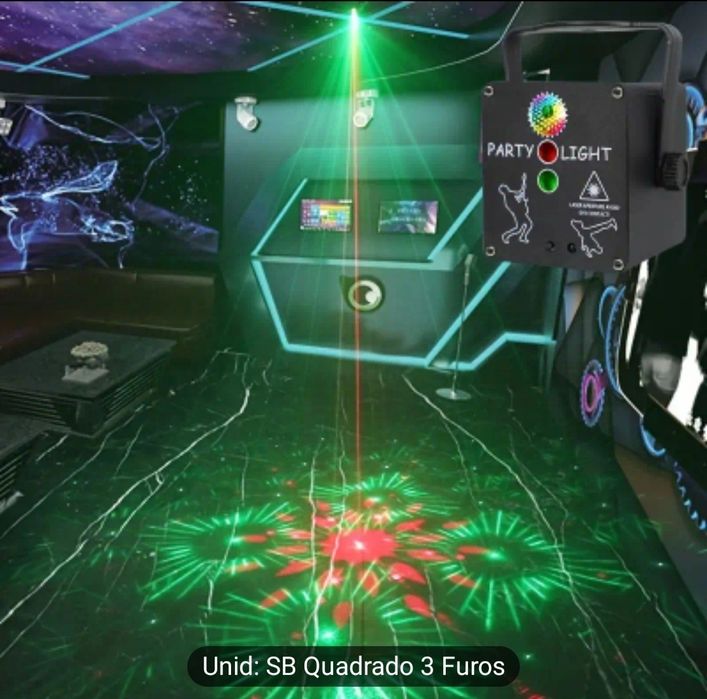 Luzes party vários efeitos