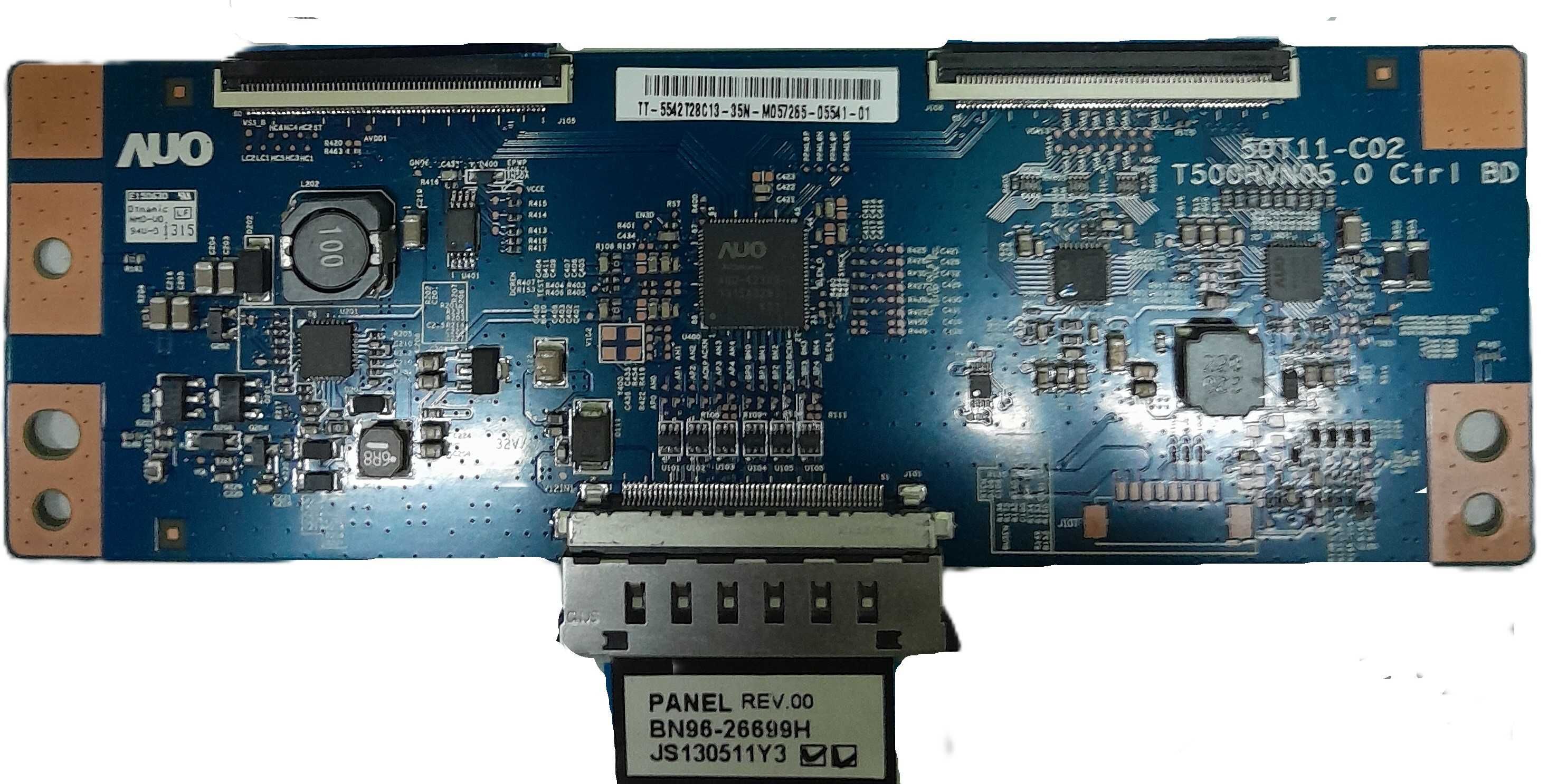 Televisão Samsung UE42F5000AW vendo as peças