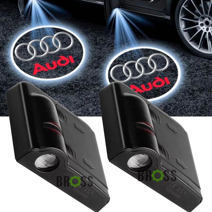 LED проекция подсветка лого для дверей BMW универсальный комплект 2шт