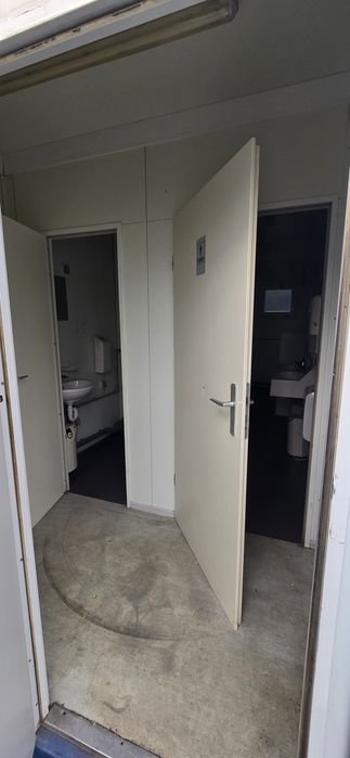 Kontener sanitarny WC pisuary Toalety