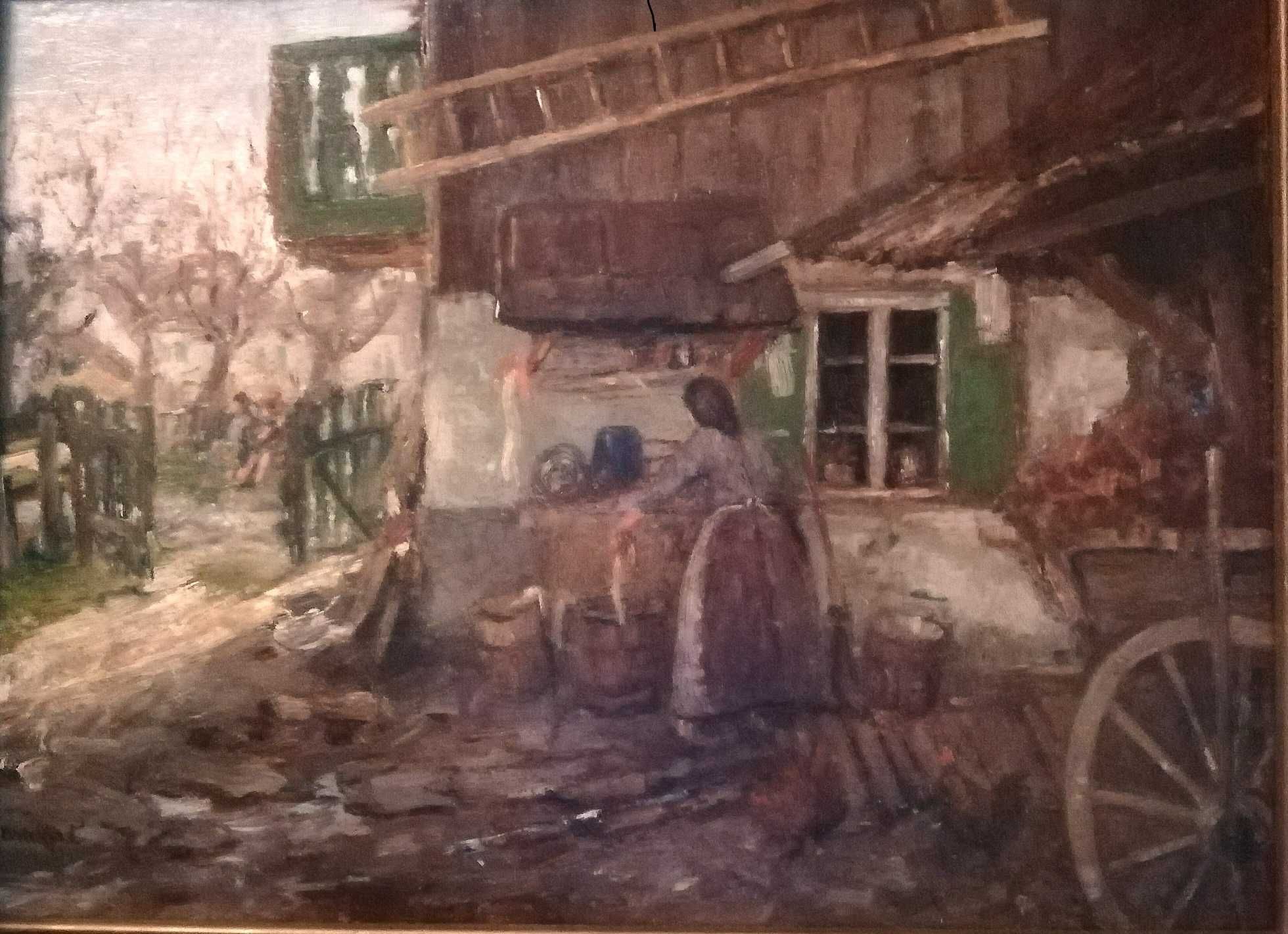 Antyk. Obraz olejny. Oryginał. Eugen Dekkert, I połowa XX wieku.