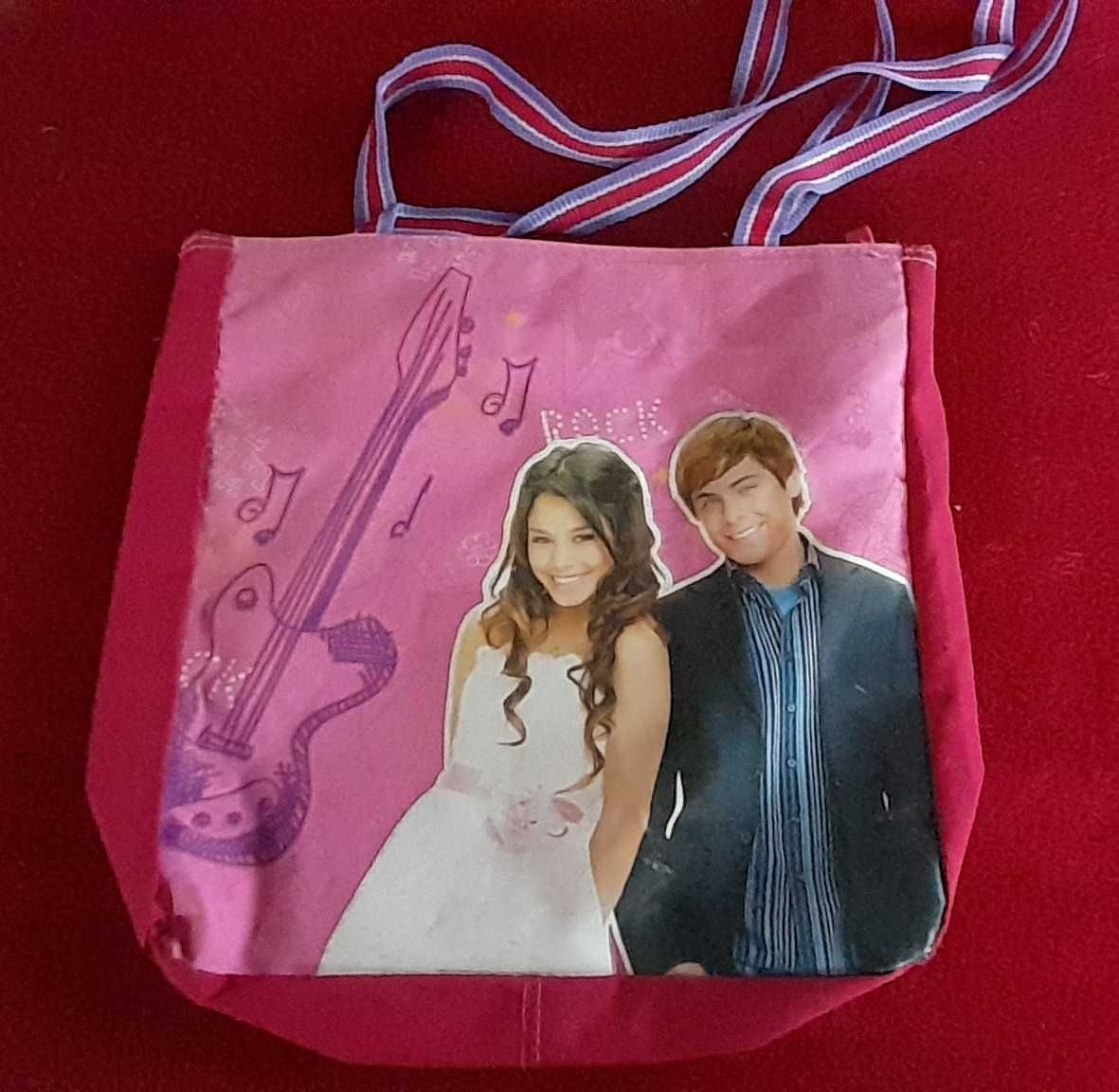 Torba na ramię High School Musical używana na uszy rozmiar 31cmx31cm