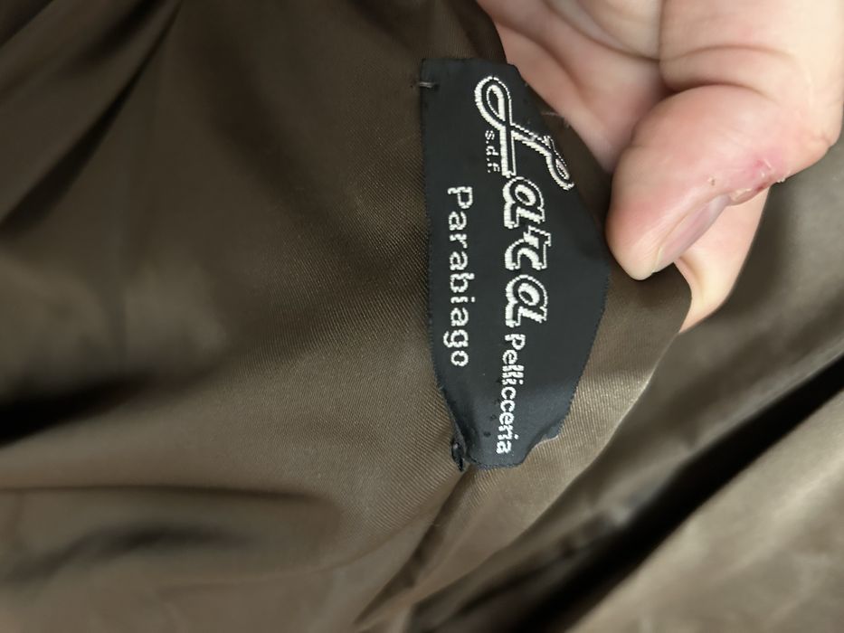 Colete elegante de Pele de guaxinim genuíno