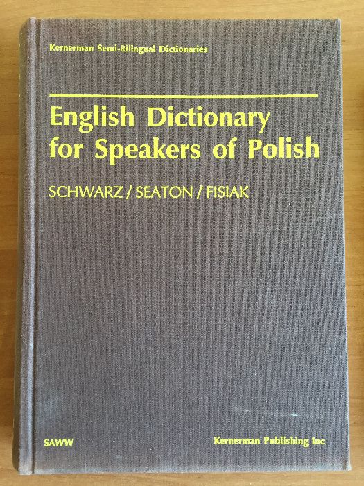 Książki na sprzedaż (słowniki, Sedler)