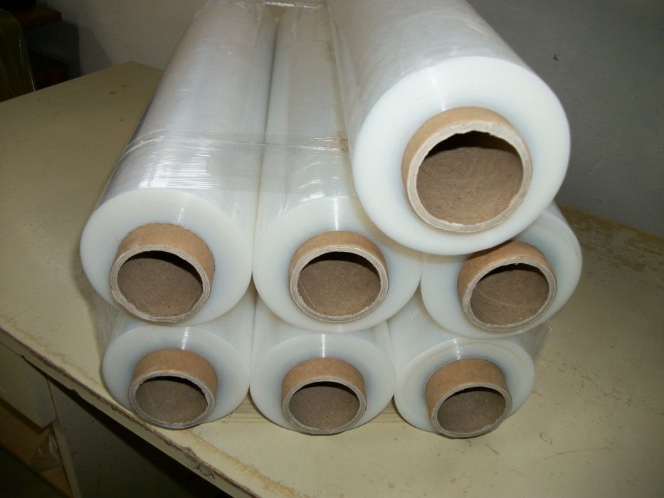 FOLIA STRETCH NA CIENKIEJ TUBIE 300 gram 23 mikrony 3,0 kg + wysyłka