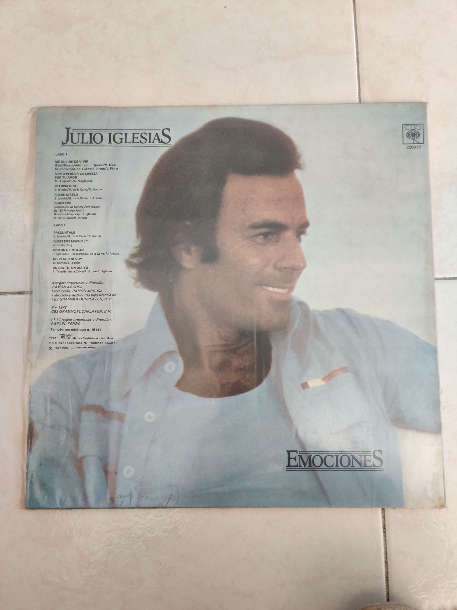 Vinil Julio Iglesias