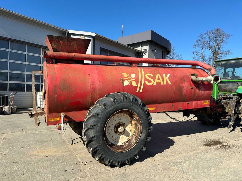 Beczkowóz SAK, 7000litrów, Pompa nie kompletna
