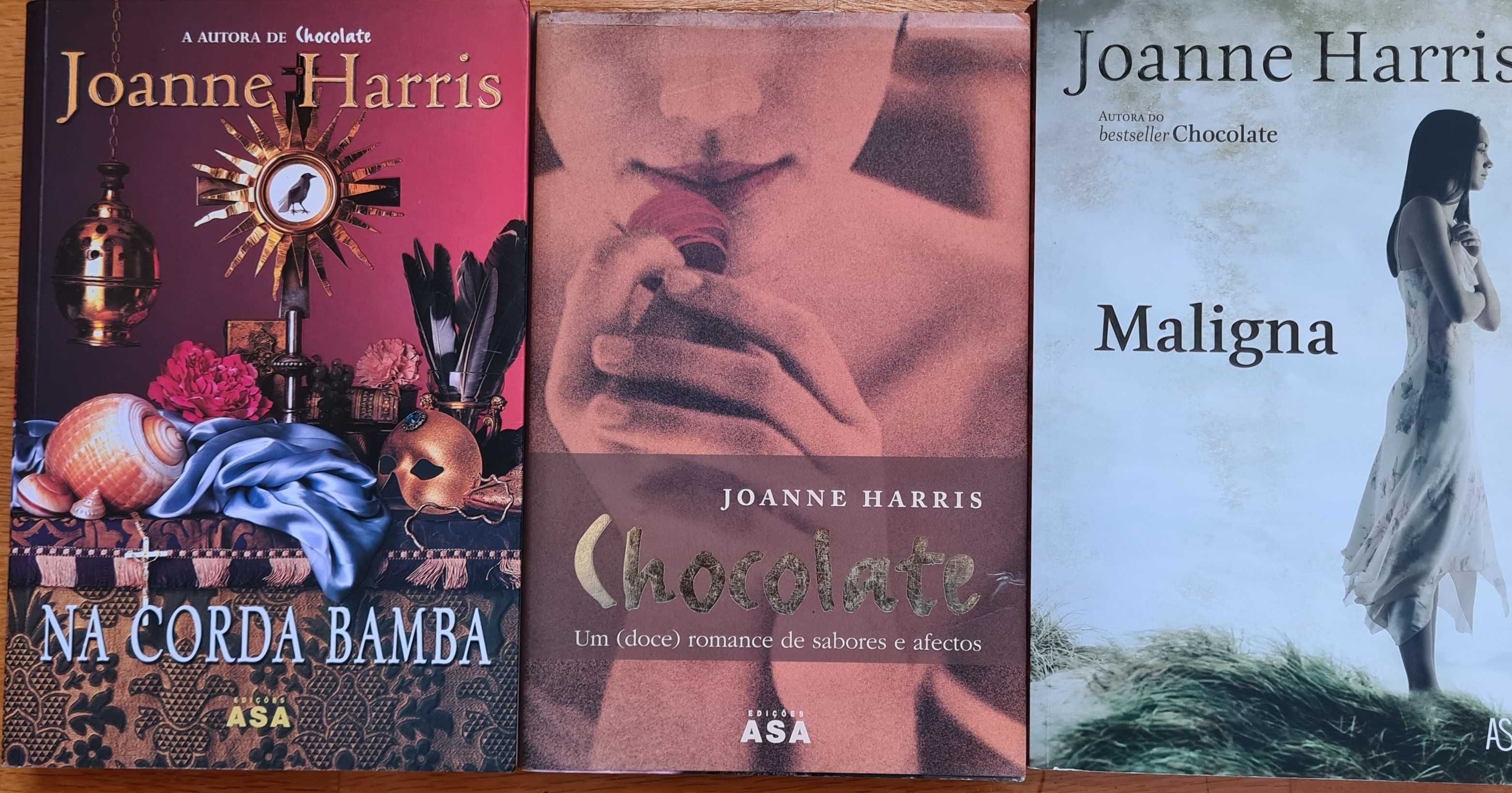 Chocolate, Maligna,Na corda bamba de Joanne Harris
