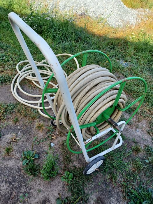 Zwijacz na wąż ogrodowy Bęben na wąż +wąż XXL konkret