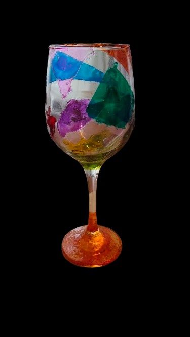 Copos personalizados a mão