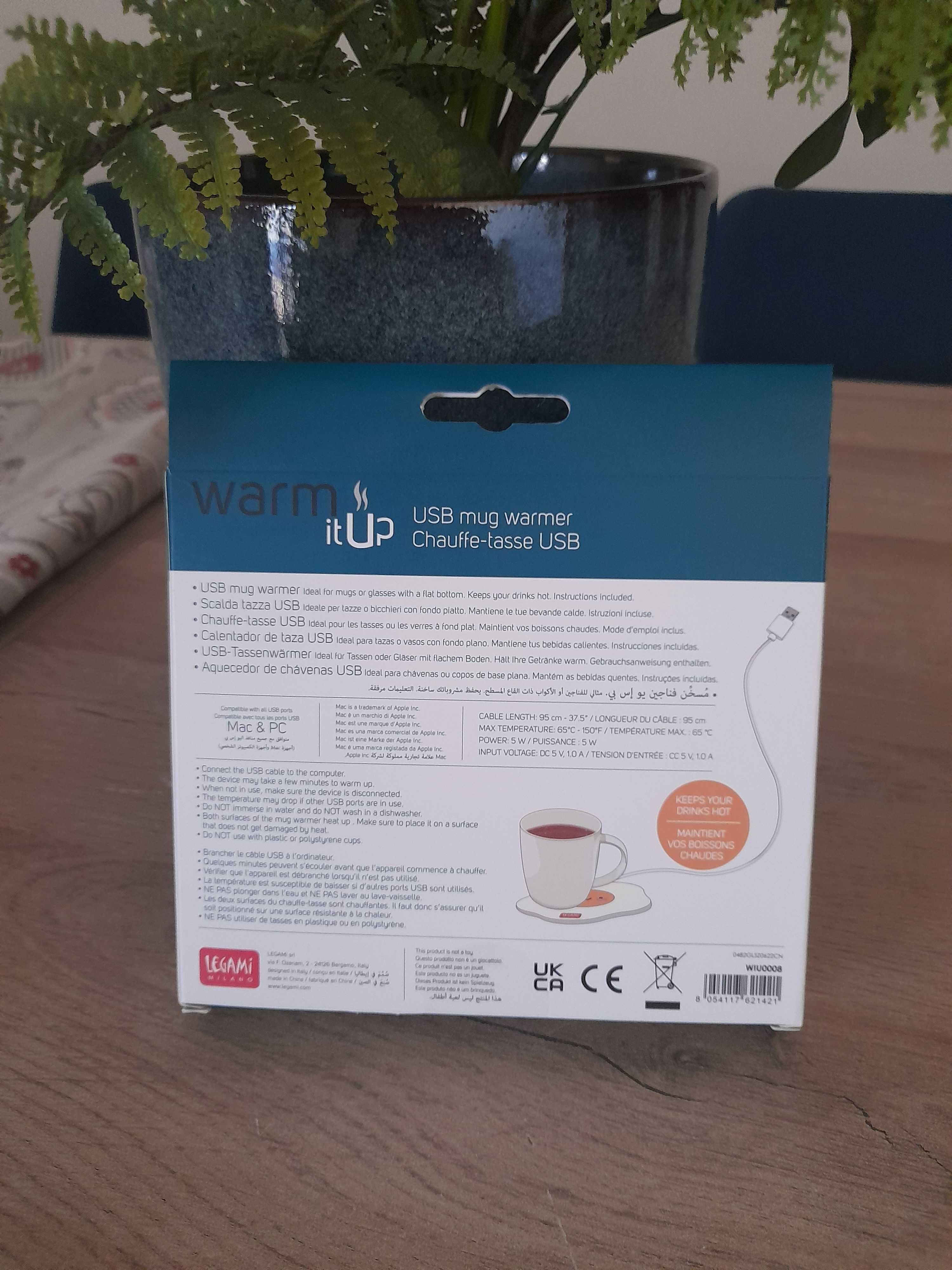 Aquecedor de canecas USB - Warm It Up