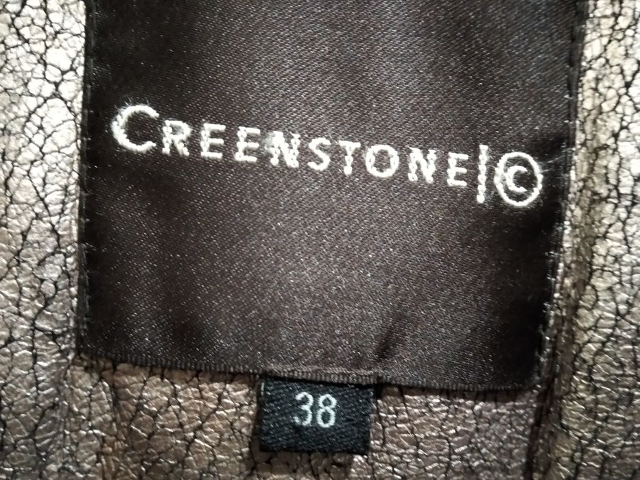 Золота жіноча тепла куртка-косуха Creenstone 38 б/у(-50%)