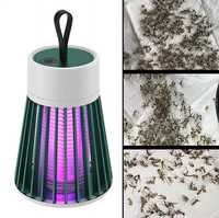 Электрическая ловушка комаров мухобойка в форме лампы ночника от 5В 2А