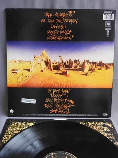 Midnight Oil Diesel And Dust LP пластинка Holland EX+ оригинал 1987