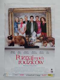 Plakat filmowy oryginalny - Poznaj moich rodziców