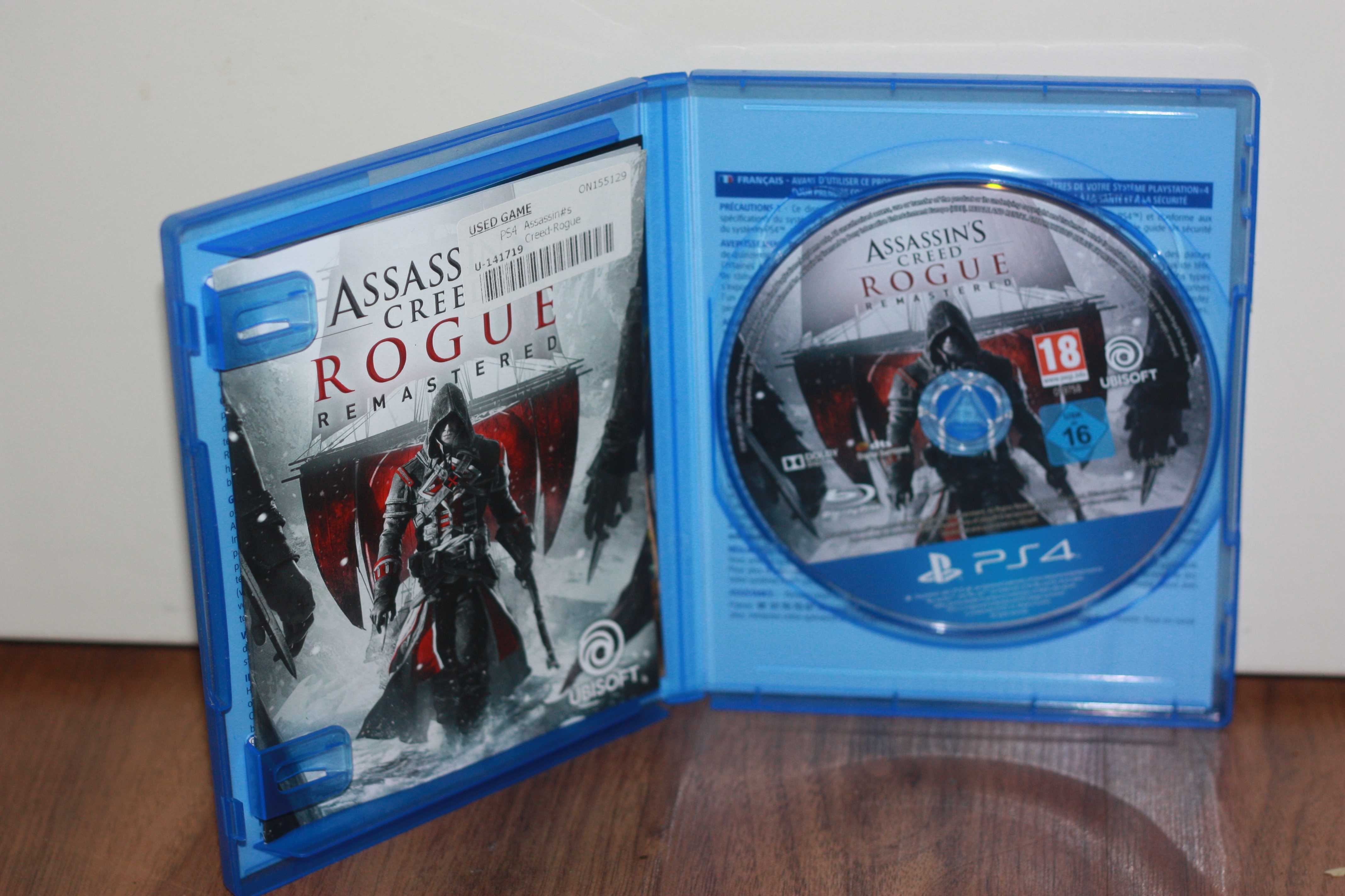 Assasins creed rouge reamastered ps4