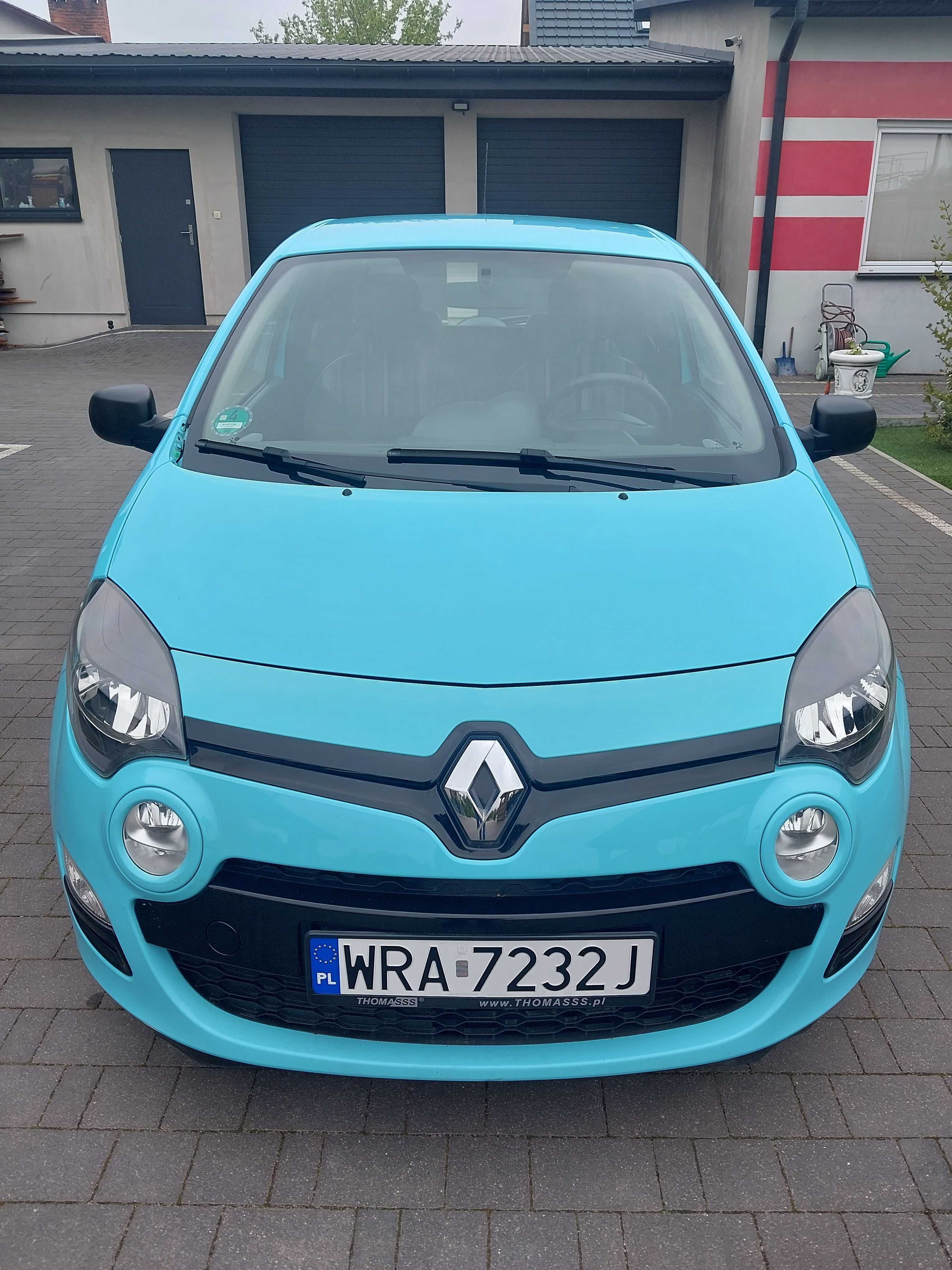 Renault Twingo II śliczny kolor tempomat klimatyzacja 2012