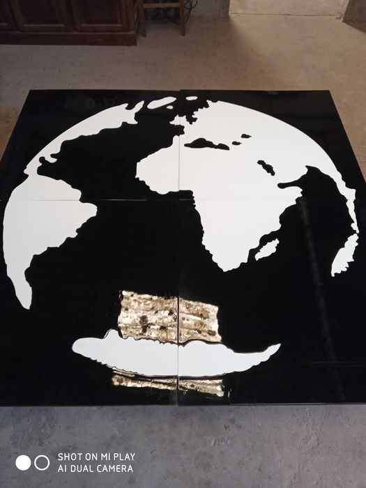 Quadro do globo raro