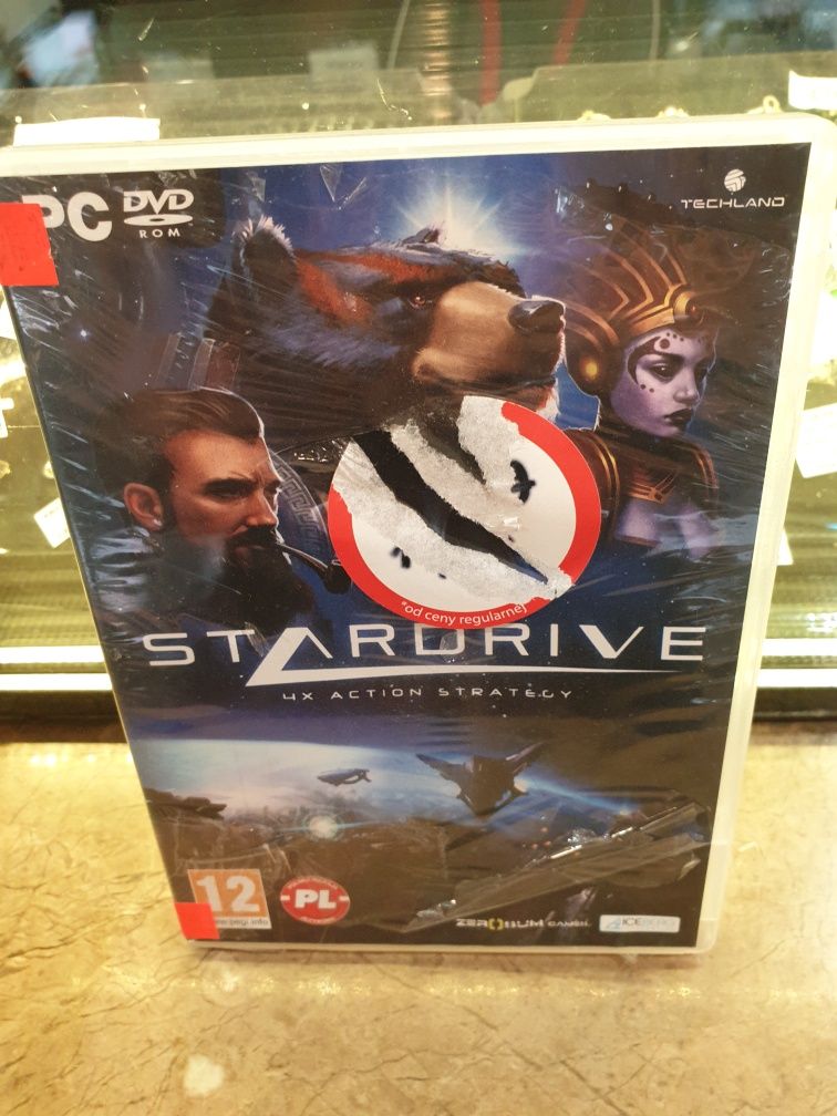Nowa gra PC Stardrive 4x action strategy PL folia