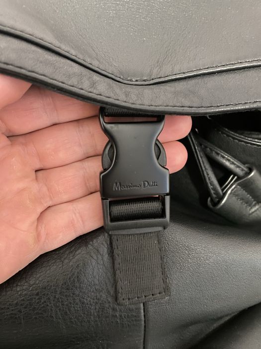 Шикарный кожаный рюкзав от Massimo Dutti