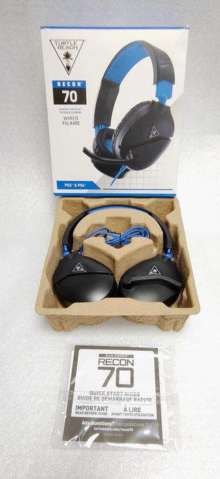 Turtle Beach RECON 70 do PS5 PS5 Słuchawki Headset przewodowe