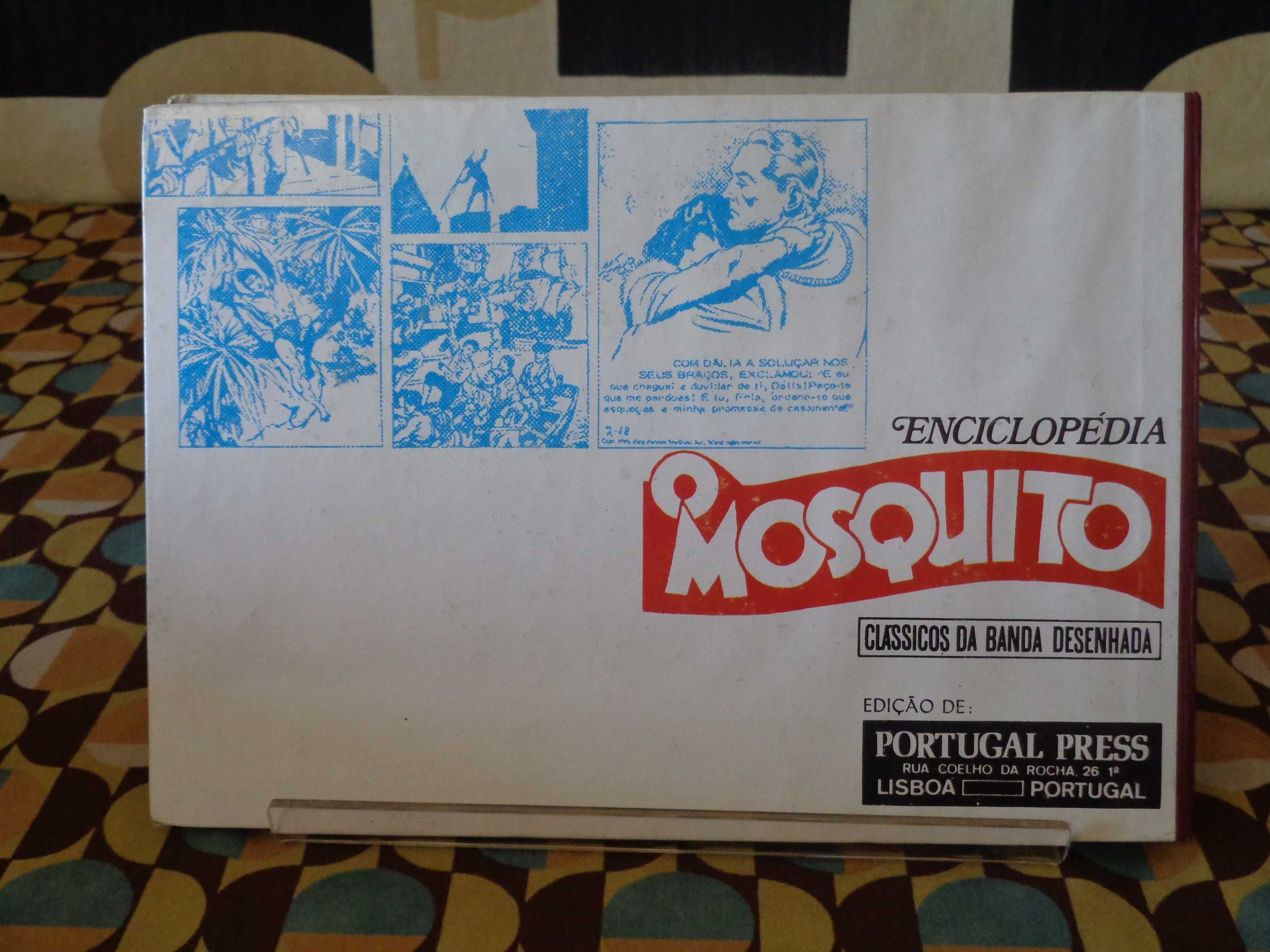 Enciclopédia "O Mosquito". Portugal Press. 1973. Portes Incluídos.