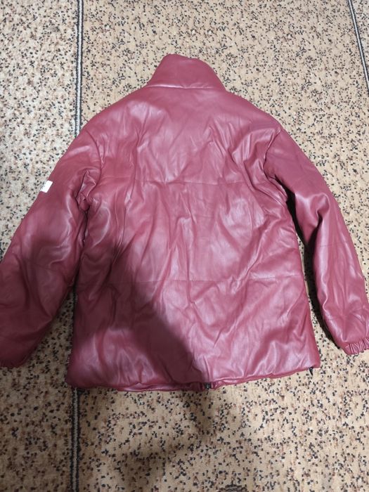 Курточка демисезонная кожзам рост 158 см