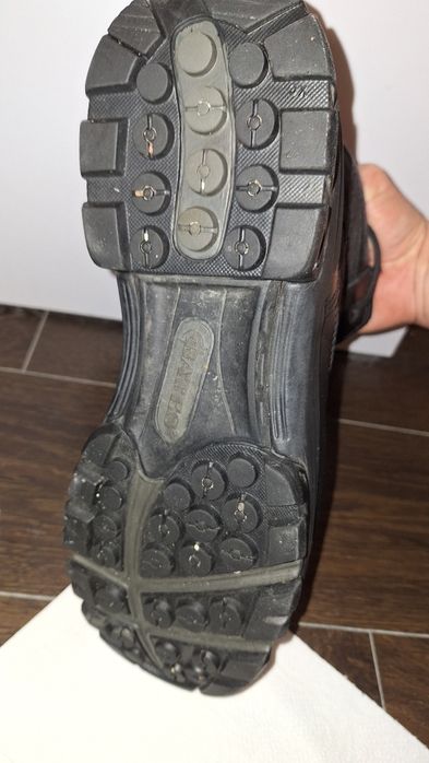 Buty Bates 32,5cm EU47,5/48 Czarne Skóra Antypoślizg.