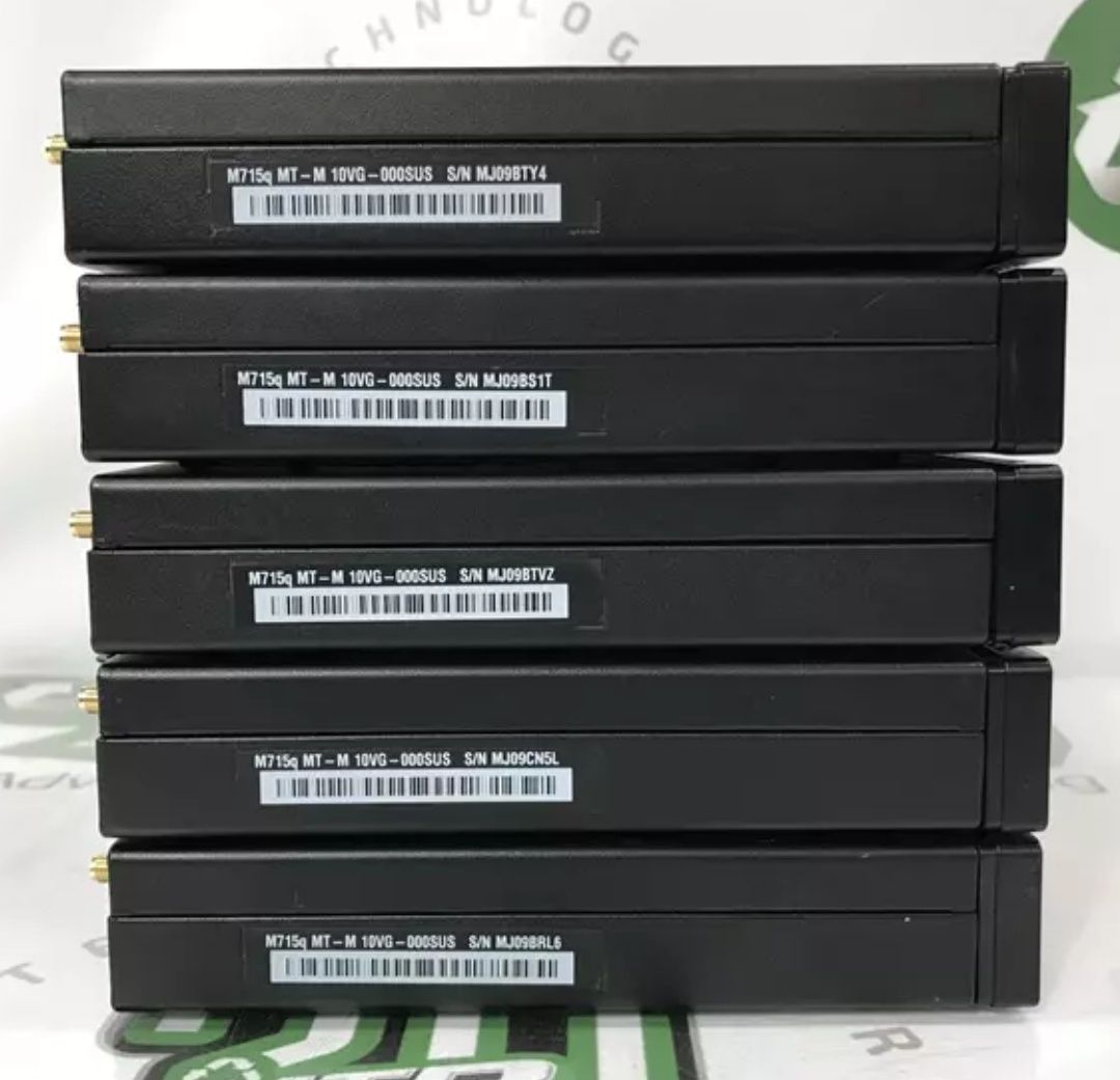 Lenovo m715q, Ryzen 5 pro 2400GE, RAM 8/16GB, 0/128/256gb SSD +win
