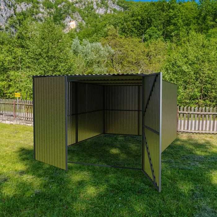 Garaż blaszany Blaszak Schowek budowlany 3x5