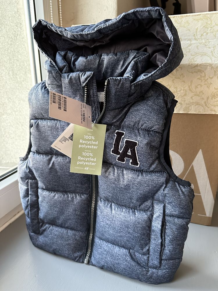 H&M Kamizelka puffer dziecięca Nowy