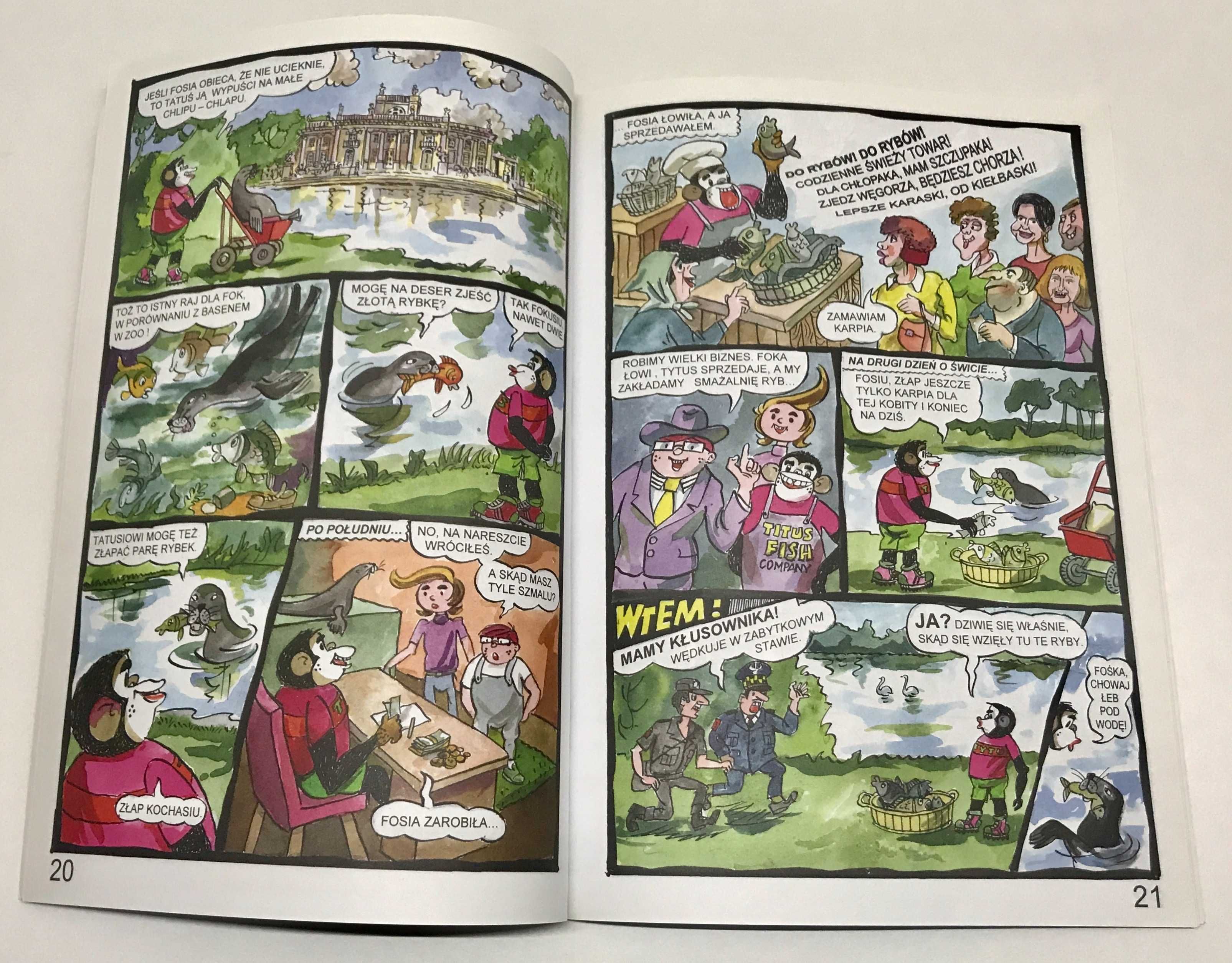 Duży komiks Tytus Romek i Atomek Księga 31 Tytus Kibicem 2008