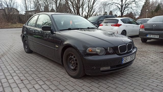BMW 316TI 2003r+Gaz sekwencja+Alufelgi na lato